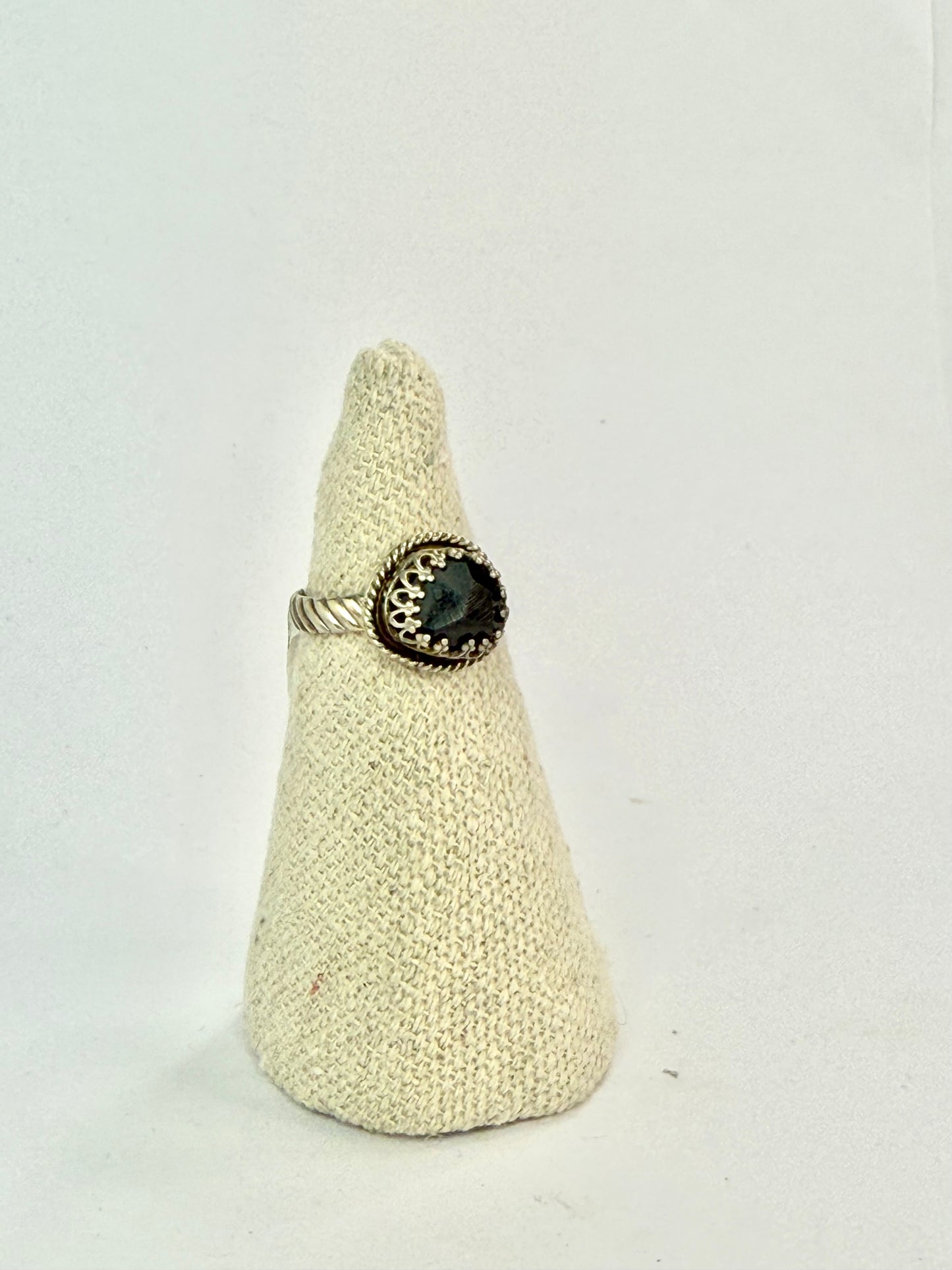 Raw Garnet Ring - Size 8
