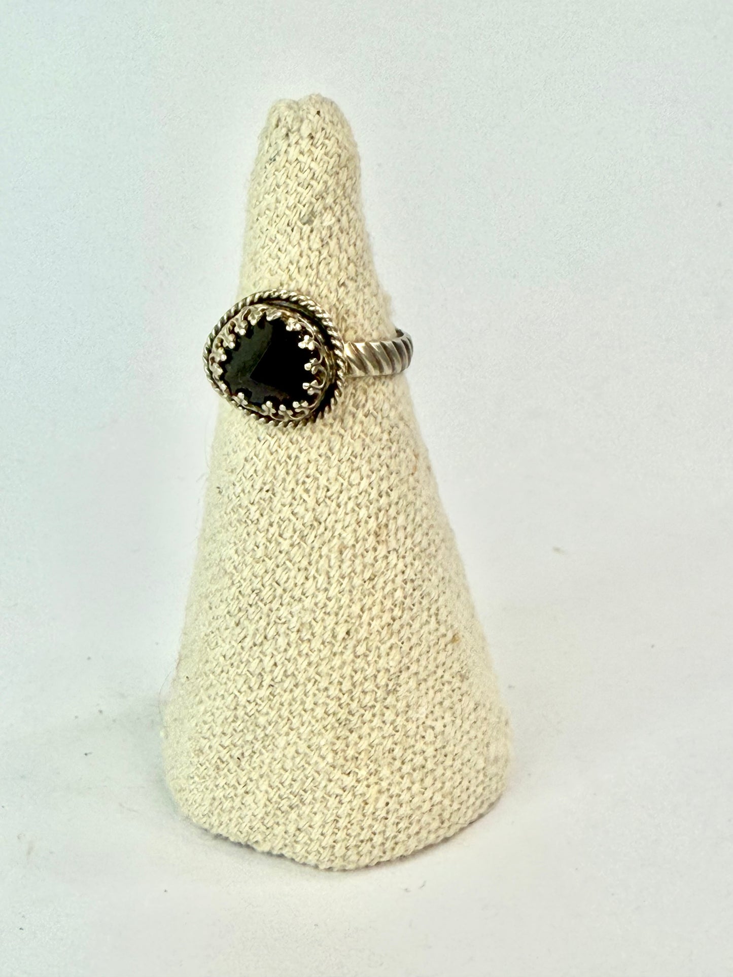 Raw Garnet Ring - Size 8