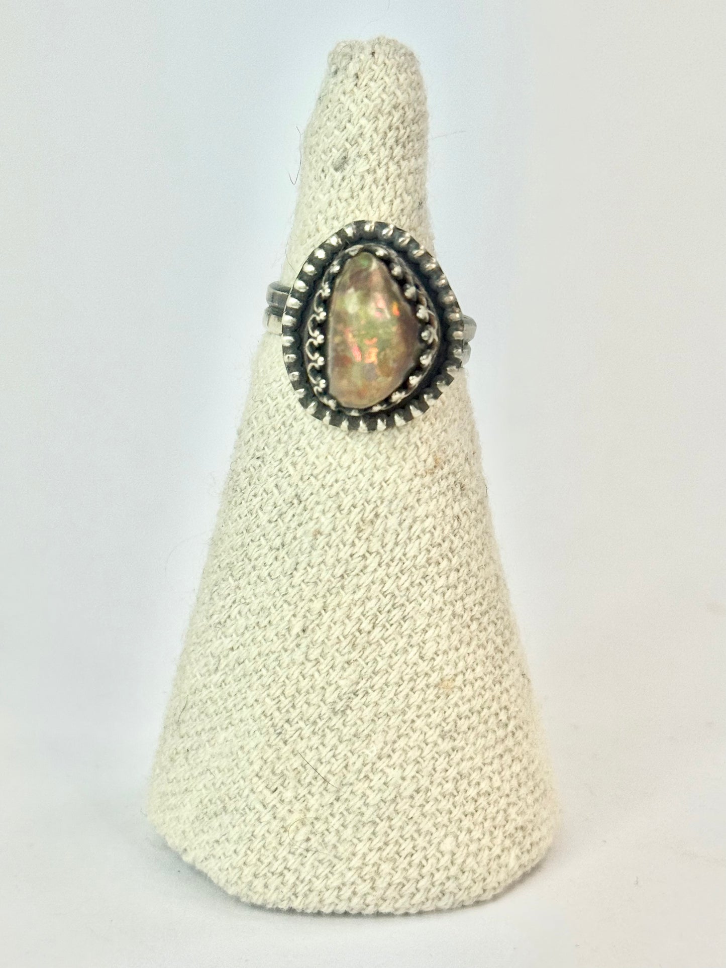 Ethiopian Opal Ring - Size 7