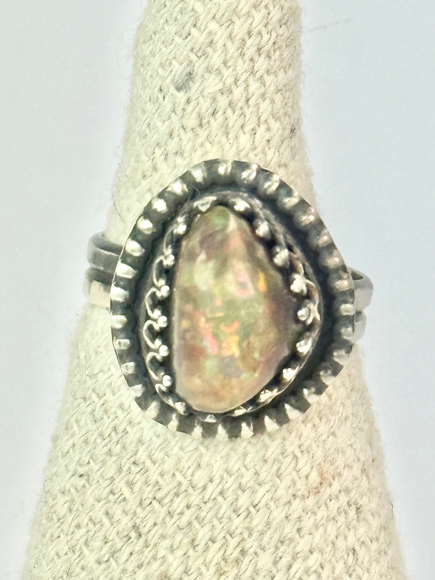 Ethiopian Opal Ring - Size 7
