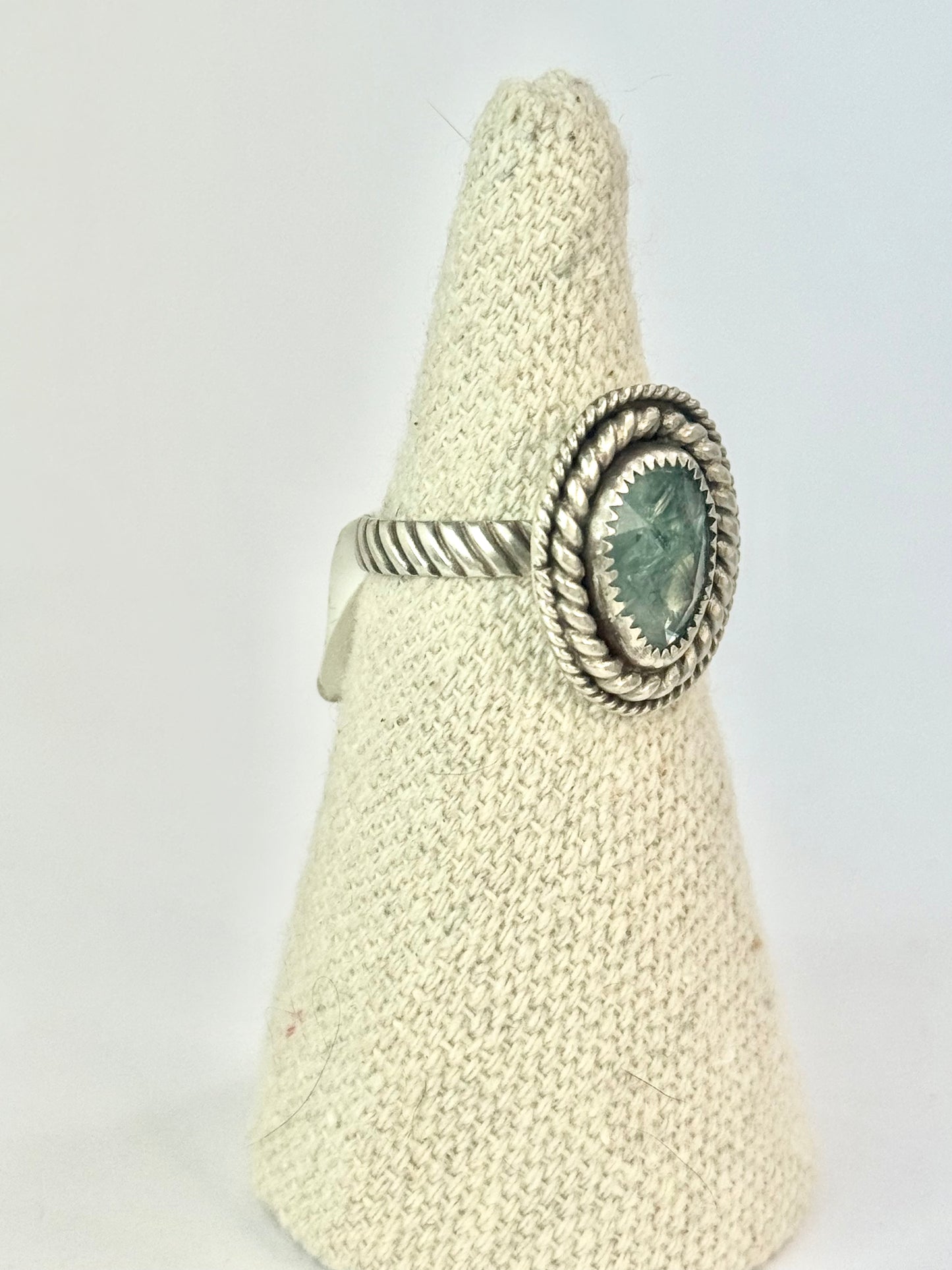 Kyanite Oval Ring - Size 9