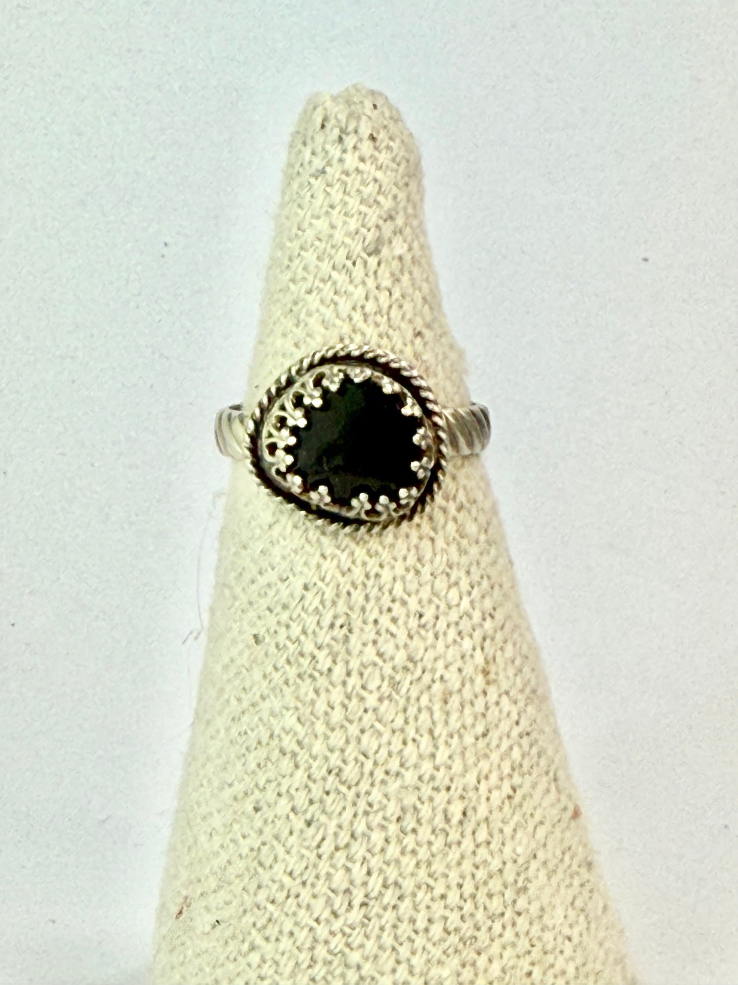 Raw Garnet Ring - Size 8