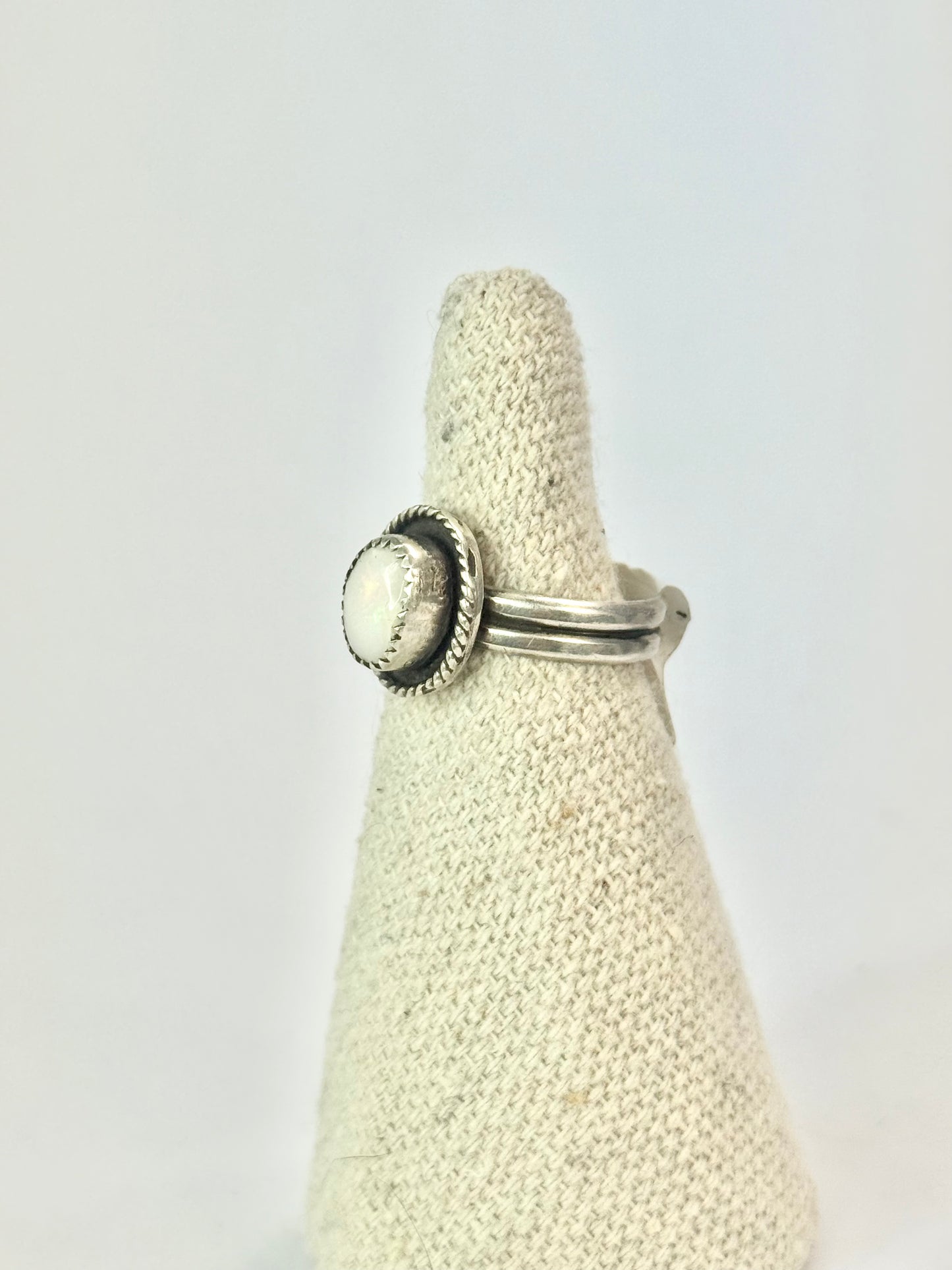 Idaho Opal Shadowbox Ring - Size 7
