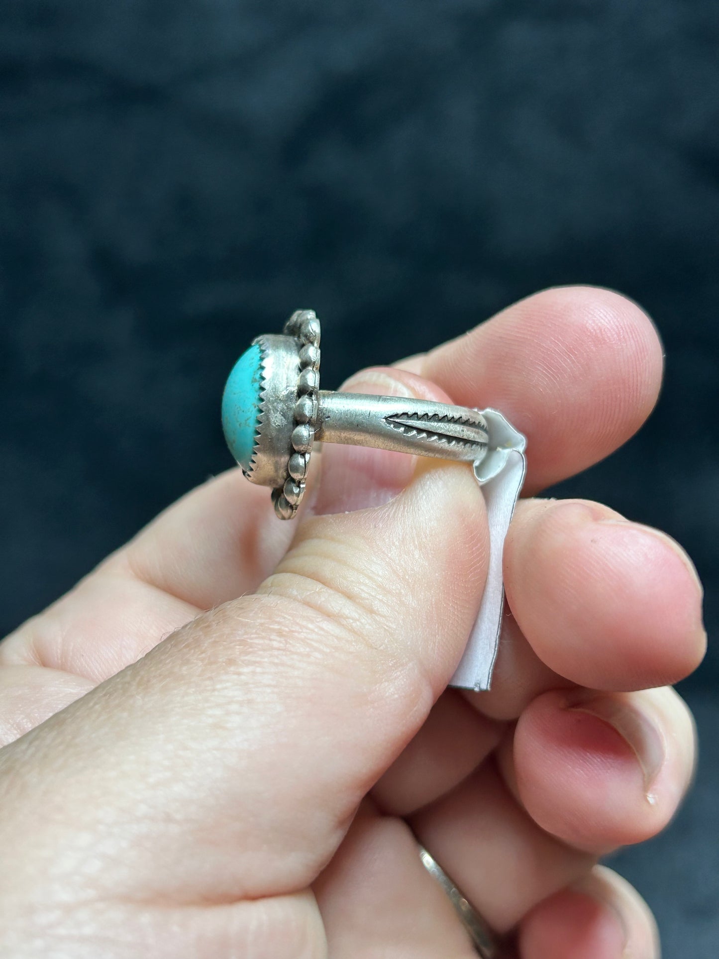 Turquoise Ring - Size 6.75