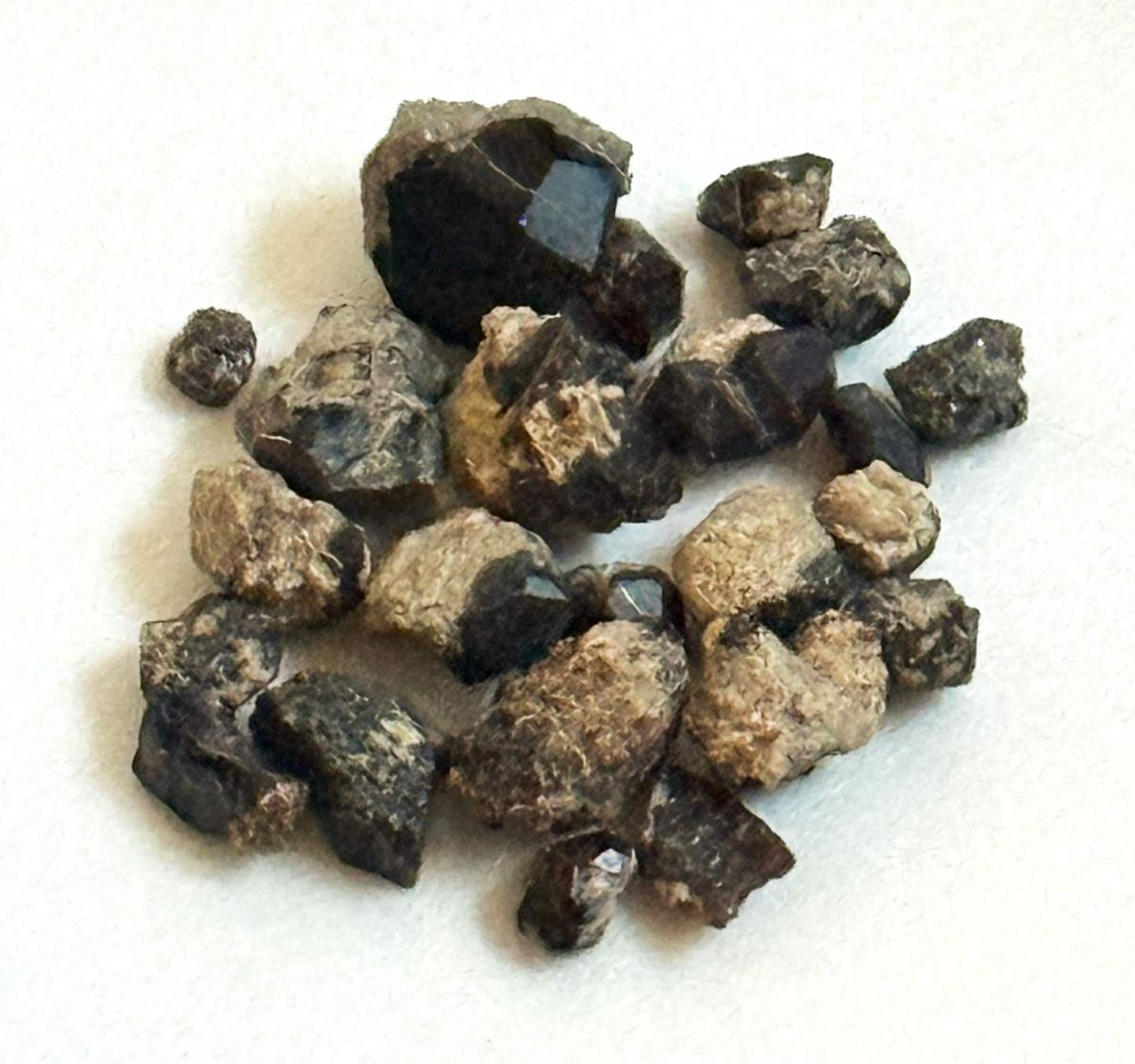 Medium Bottle of Red Garnets