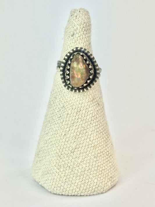 Ethiopian Opal Ring - Size 7